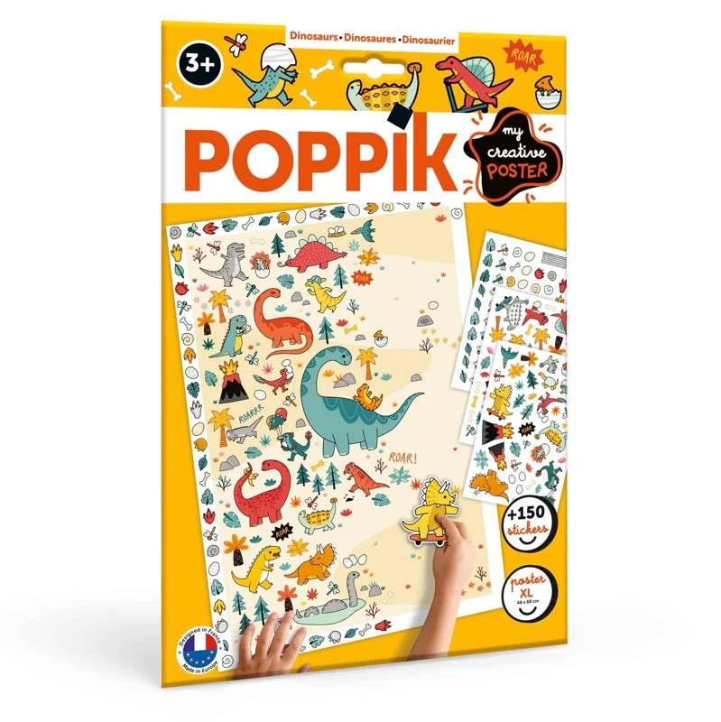 Popik αφίσα και αυτοκόλλητα