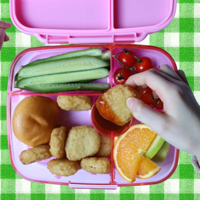 Μωβ Lunchbox φαγητού με χωρίσματα