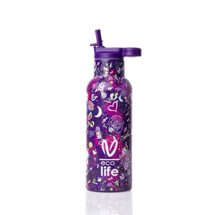 Μωβ Παγούρι Θερμός EcoLife x Vasiliki